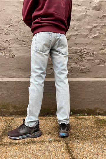 Grunt Jeans - Clint Ripped - Blå